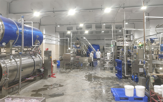 خط إنتاج كرات بوبينج بوبا في روسيا